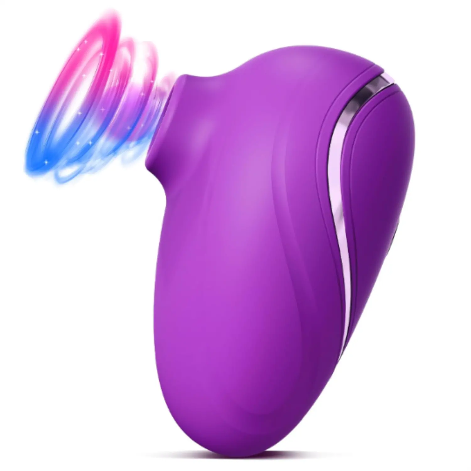 Mini Wide Opening Sucking Vibrator Clitoral Suction Vibrator with 6 Modes