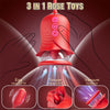 Women Sex Toy Sucking Vibrators - Clitoris Vagina Pussy Pump Tongue Vibrators for Women Quick Sexual Pleasure, 5 & 10 Modes, Female Couple Sex Toy & Games