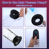 Adorime Electric Penis Vacuum Pump Sex Toy with Sensation Sleeve