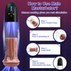 Adorime Electric Penis Vacuum Pump Sex Toy with Sensation Sleeve