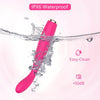 Adorime,G Spot Vibrator for Women Masturbation Device with 5 Speeds & 10 Modes   Couple Toy Games Pink