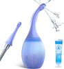 Enema Bulb with Bendable Silicone Nozzles for Colon Cleanse