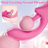 Double-Ended Tongue Licking Vibrator with 5 Rotating & Vibrating Modes