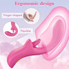 3 in 1 G Spot Vibrator Lip Tongue Licker with 5 Rotating & Vibrating Modes