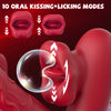 10 Flapping & Vibrating & Licking Biting Modes Tongue Clitoral Stimulator