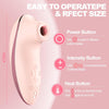 Heating Pulse Pure Sucker APP Remote Clitoral Vibrator with 5 * 5 Suction