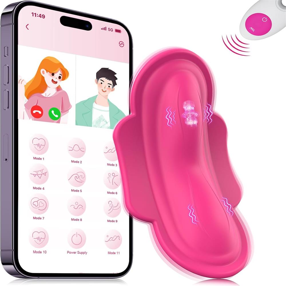 Moxie + App and Remote Controlled Wearable Clitoral Panty Vibrator