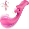 3 in 1 G Spot Vibrator Lip Tongue Licker with 5 Rotating & Vibrating Modes