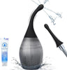 Flexible Tip Anal Douche Automatic Enema Bulb - 20Oz Electric Enemas for Colon Cleanse