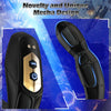 Novel Mecha Appearance Prostate Vibrator Sex Stimulator with 360° Rotating Head 4.5Inch