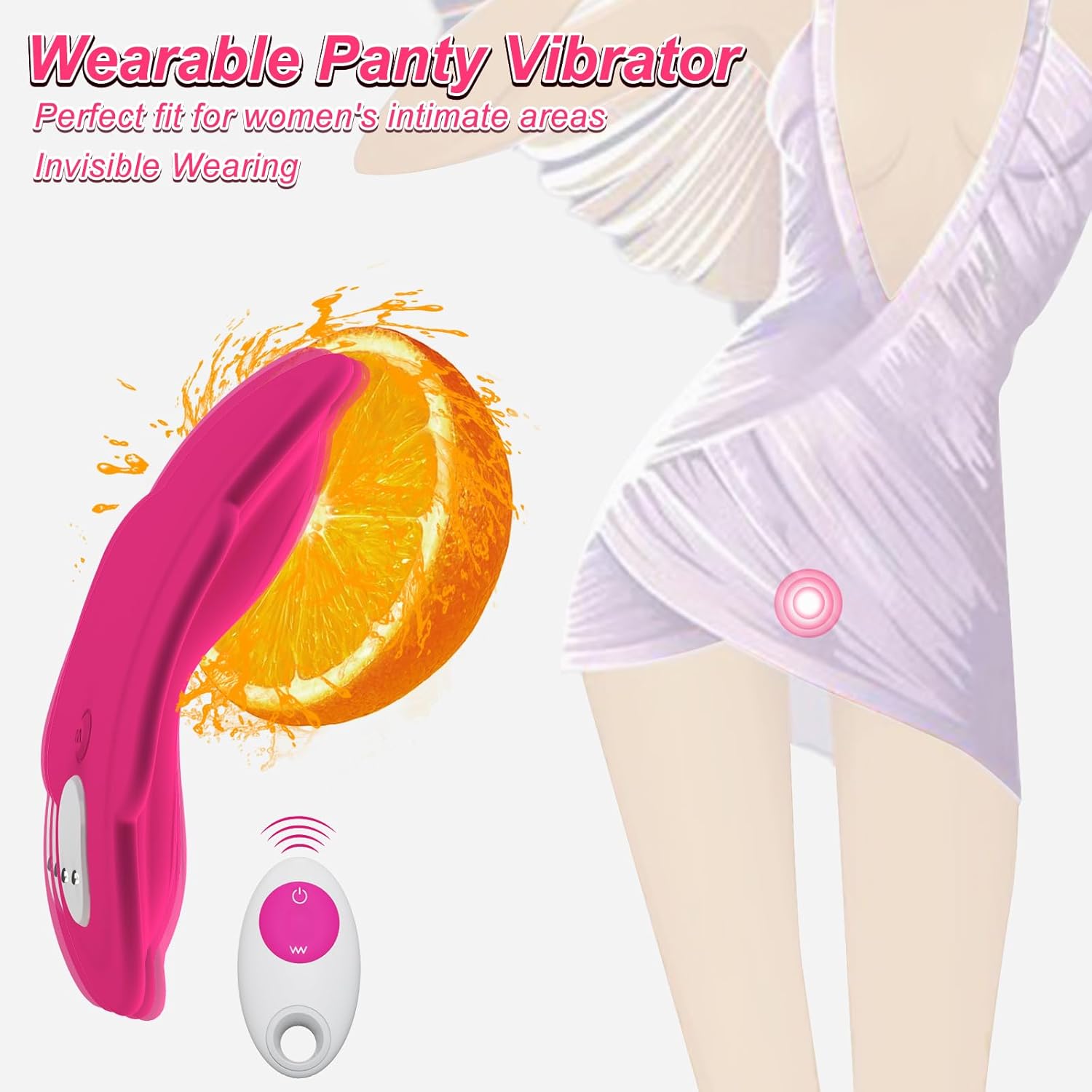 Moxie + App and Remote Controlled Wearable Clitoral Panty Vibrator #Public #Car Sex #Female Masturbation