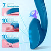 3IN1 G Spot Clitoral Stimulator with 7 Thrusting + 10 Vibration + 10 Suction