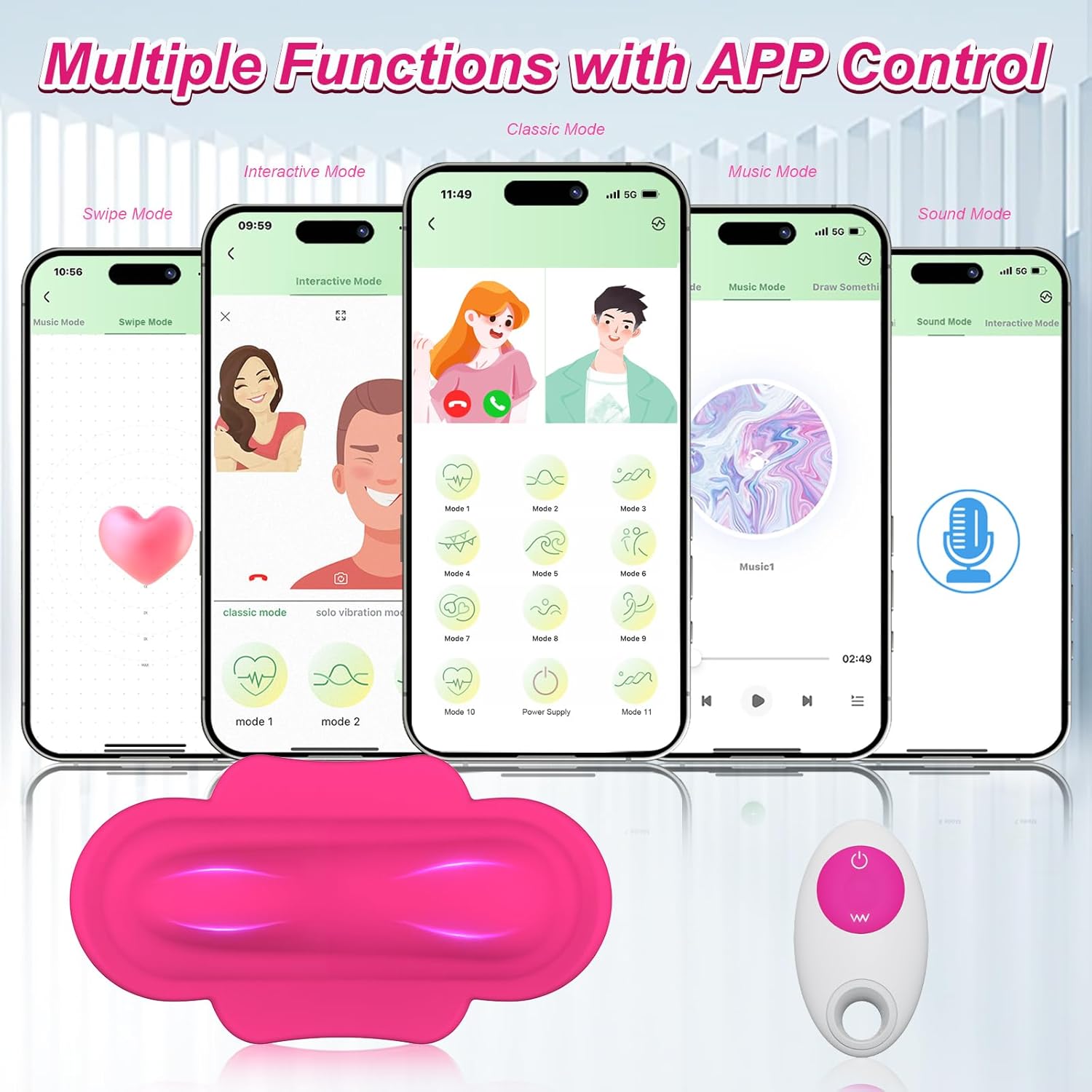 Moxie + App and Remote Controlled Wearable Clitoral Panty Vibrator