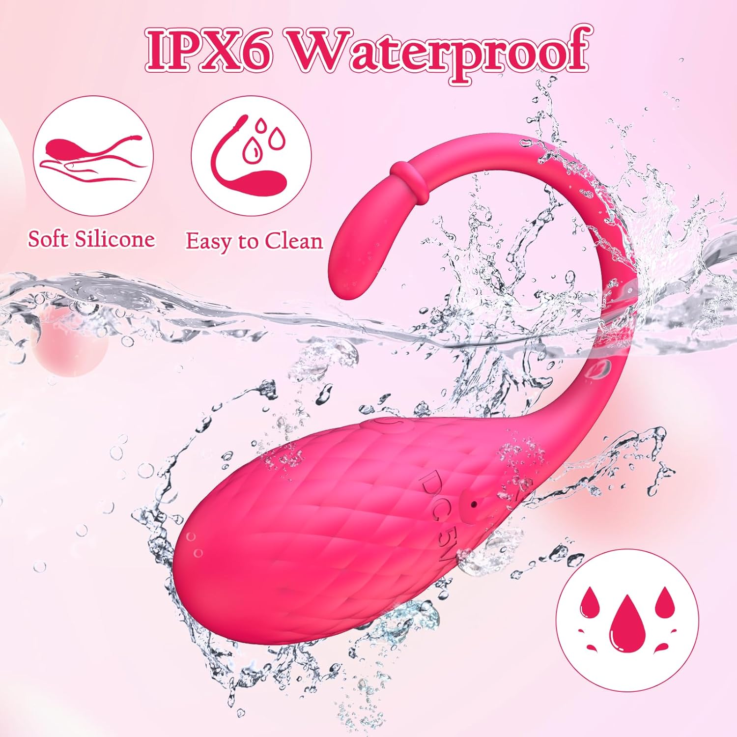 Droplet - APP Control Vibrator with 9 Vibrations for Vagina Stimulation