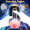 Open Ended Masturbator Cup with 10 Vibrating Modes for Penis Stimulation