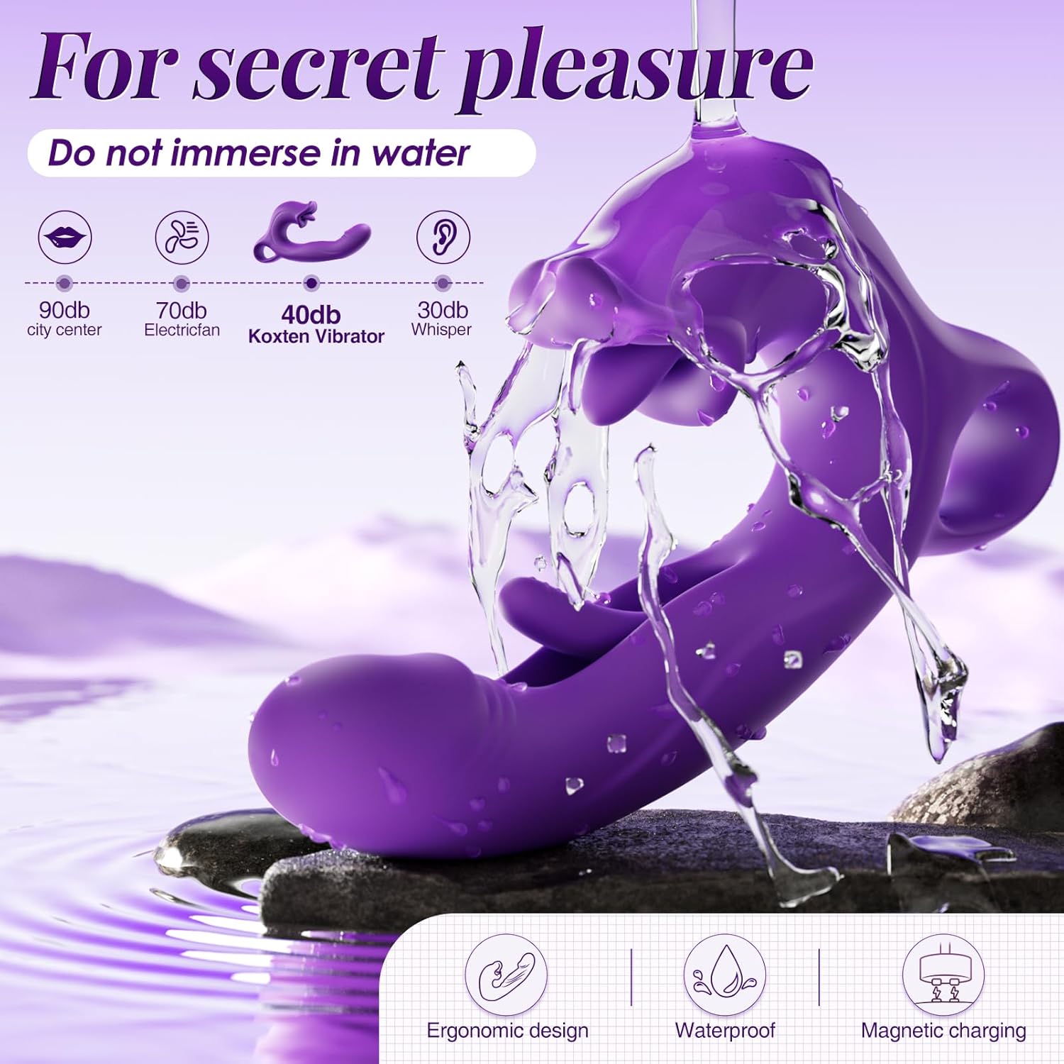 JOI PRO - Handheld & App Thrusting G Spot Vibrator Vibrator with Clit Licking Tongue