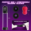 CALVIN - Suction Penis Pump Vibrating Sleeve Male Masturbator