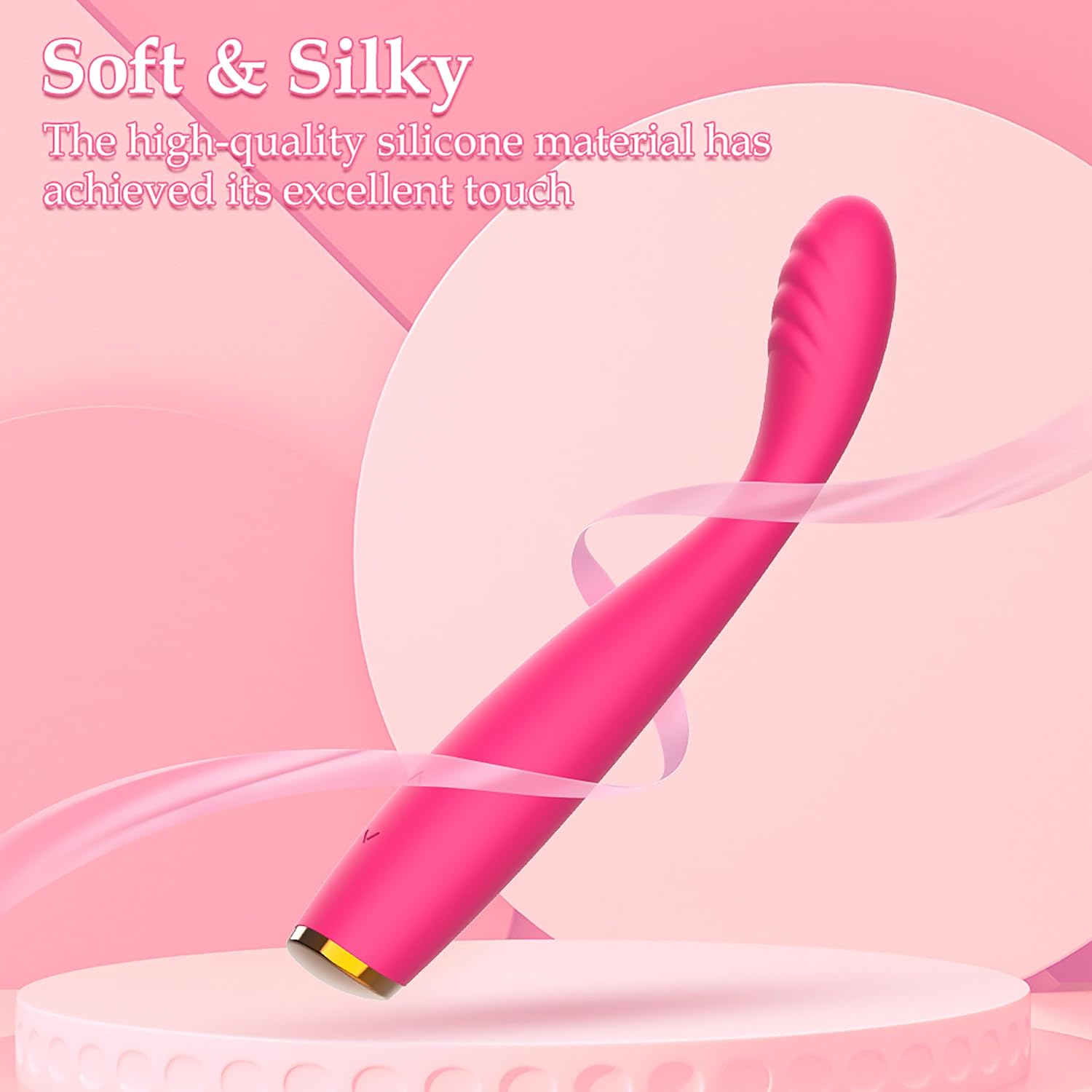 Rocks Off High Frequency 2-in-1 Clit & G Spot Vibrator with Whirling Vibration