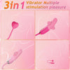 3 in 1 G-Spot Flapping Clitoral Vibrator with 10 Vibrating & 10 Tapping Modes