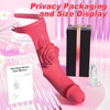 2-in-1 Finger Vibrator with Rose Vibration and 9 Modes