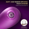 Mini Wide Opening Sucking Vibrator Clitoral Suction Vibrator with 6 Modes