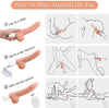 Telescopic Multi-Angles Sex Machine Silicone Suction Cup Dildo Vibrator 6 Inch